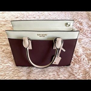 Kate Spade Multicolored Purple Cameron Satchel